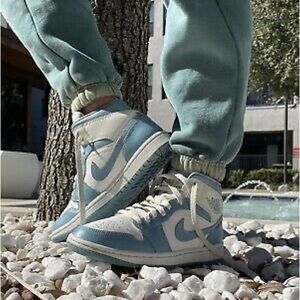 Jordan Women's Shoes in Blue and White